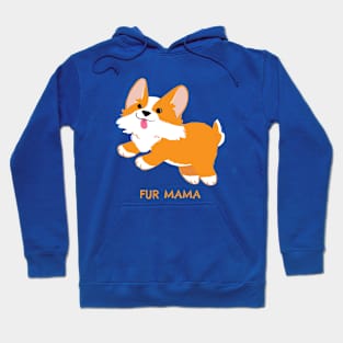 Fur Mama Corgi Hoodie